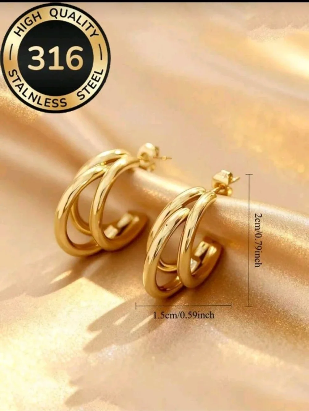 Stainless Steel Earrings